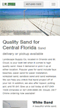 Mobile Screenshot of orlando-sand.com